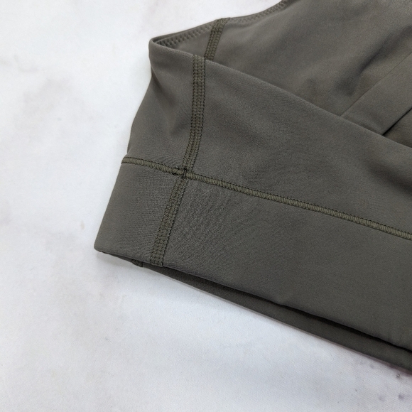 Everlane Perform Bra XS Women Brown Criss Cross Back Square Back Bralette - Picture 6 of 10